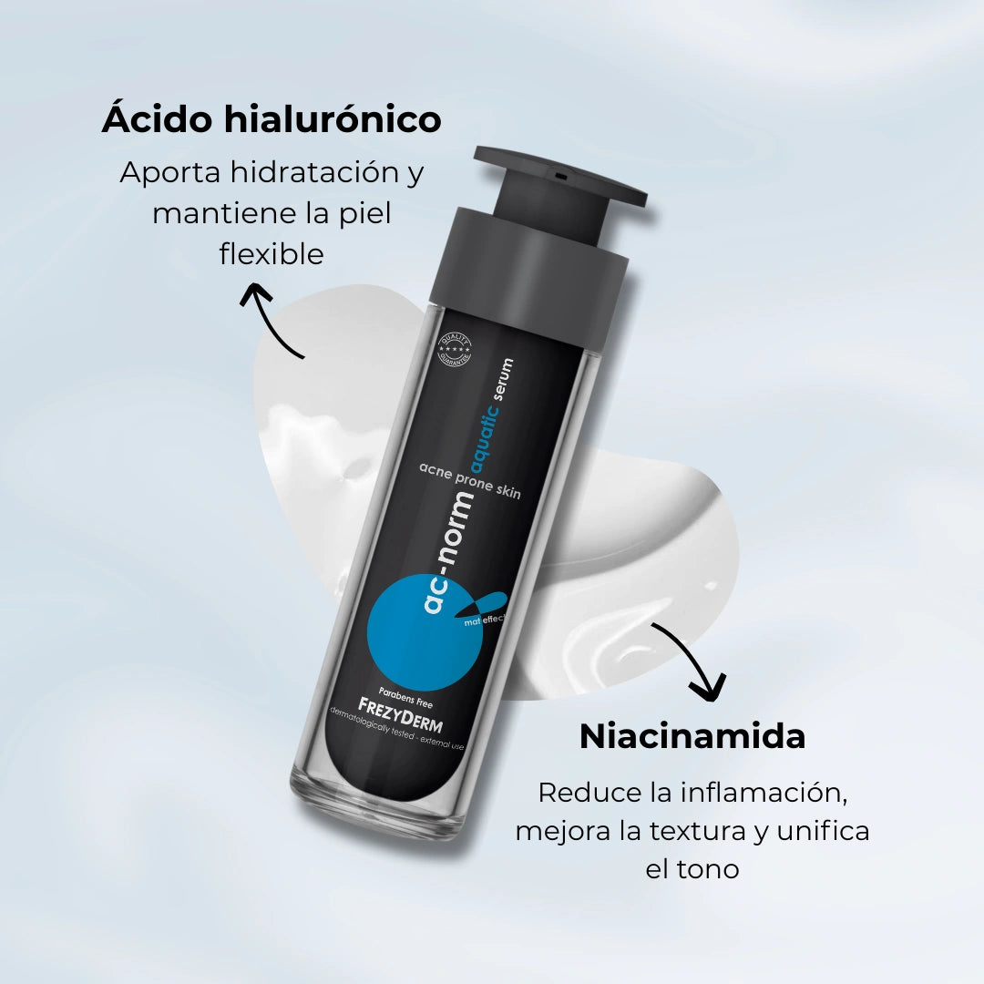 AQUATIC SERUM (Efecto matte, piel grasosa, piel sensible, piel seca)